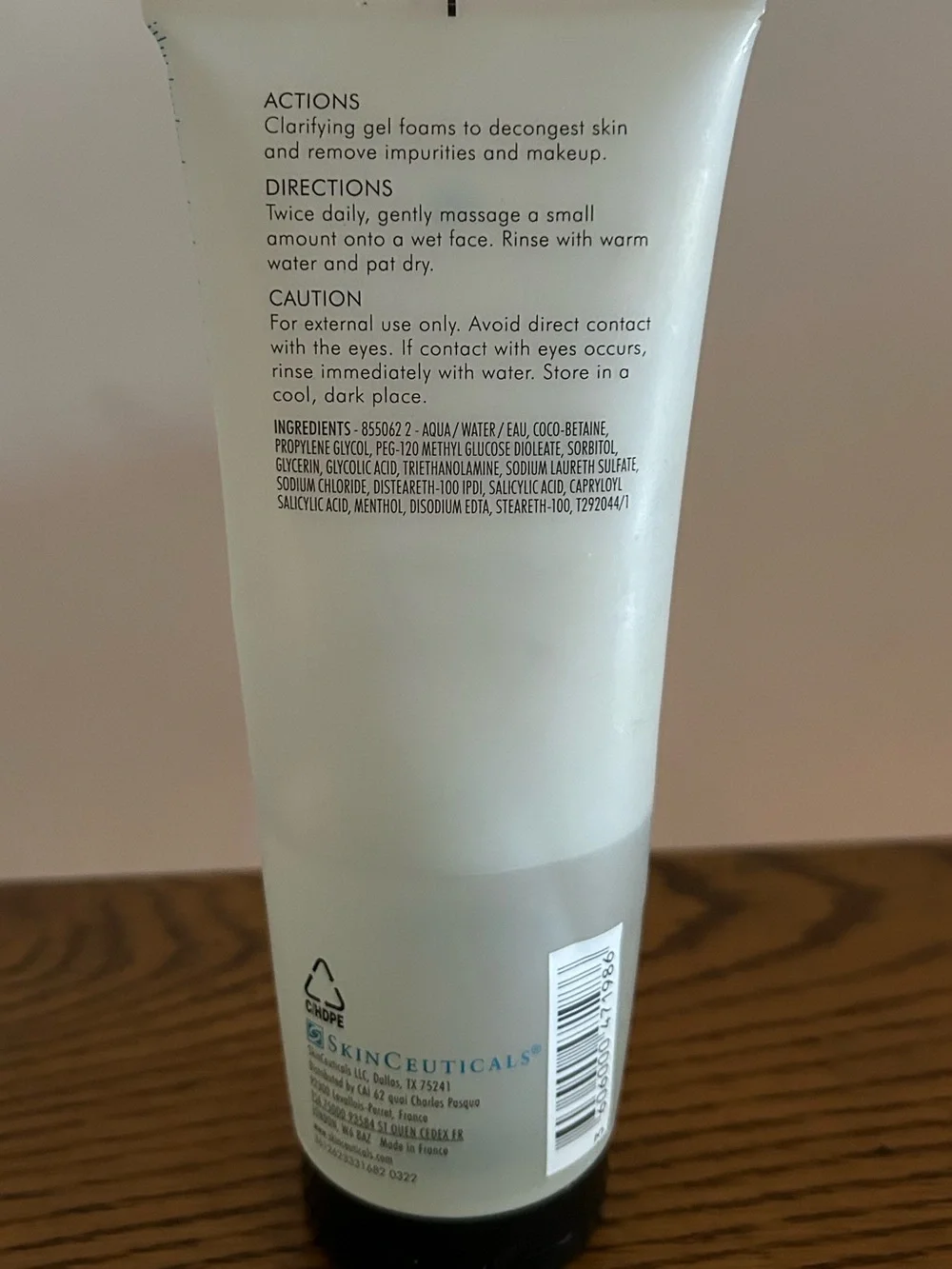 SkinCeuticals LHA Cleanser- 1/3 left (price drop!)
